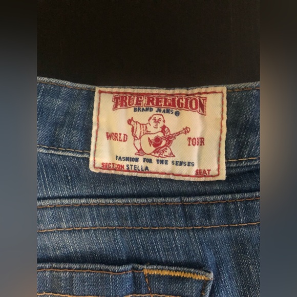 Size 6 women True Religion Jeans skinny - Picture 4 of 4